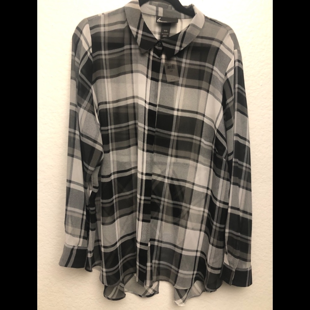 Plus size blouse